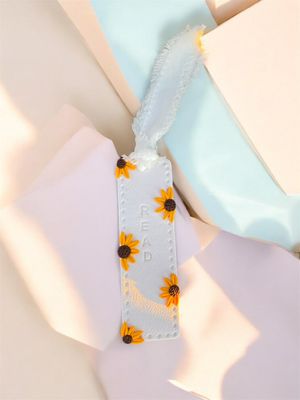 Clay Petal Placeholder Bookmark