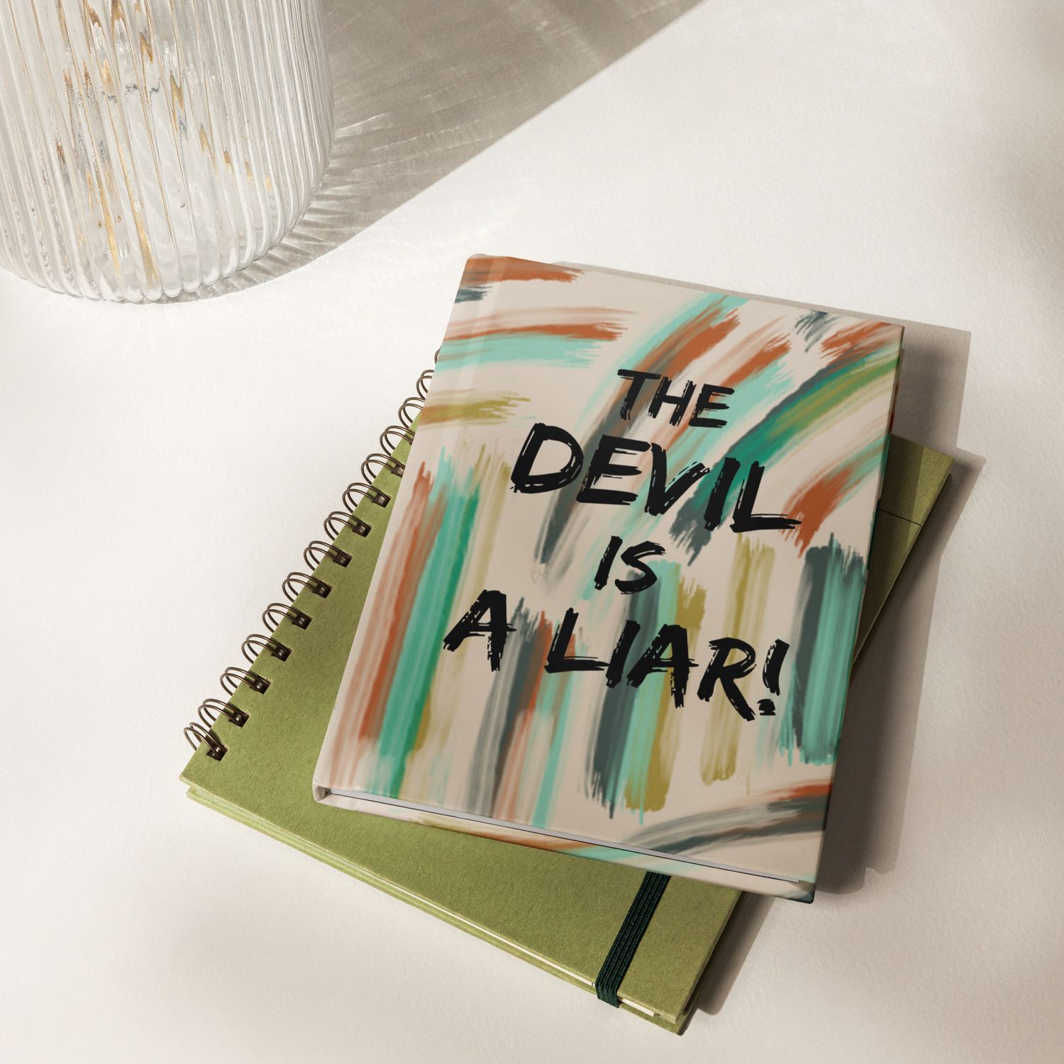 The Devil is Liar- Hardcover Journal Matte