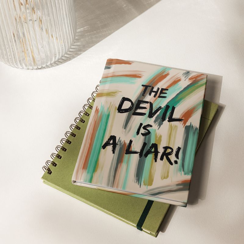 The Devil is Liar- Hardcover Journal Matte