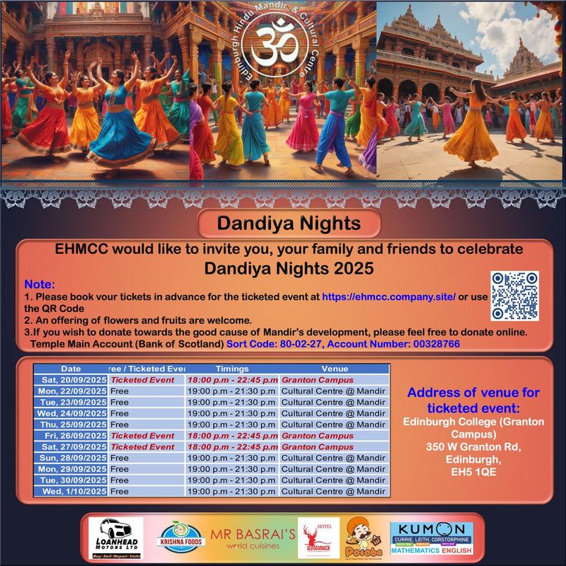Navratri  Day Ticket (FRIDAY) 26/09/2025 - Kids