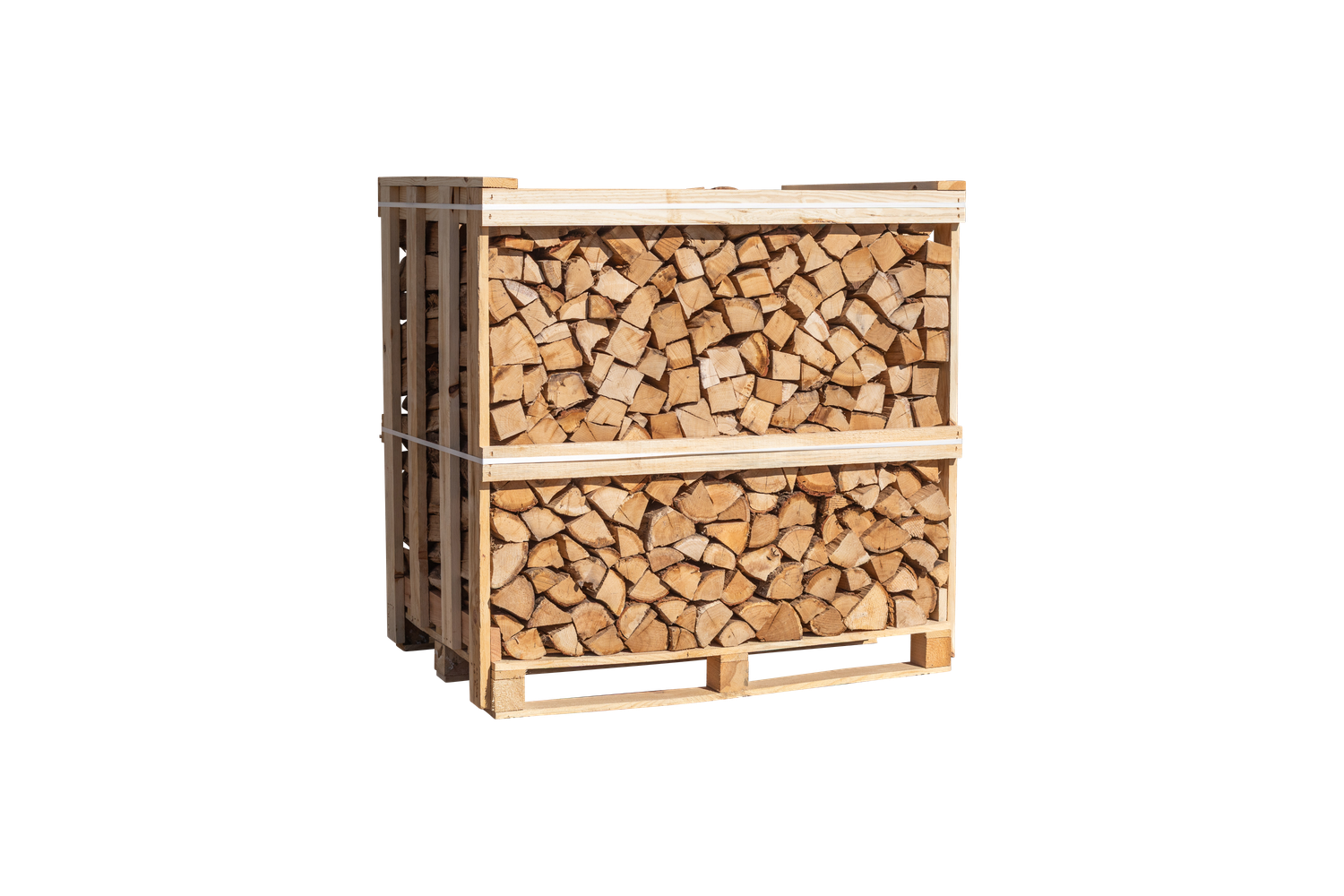 Brennholz 1 RM Buche auf Palette - 25 cm - ofenfertig