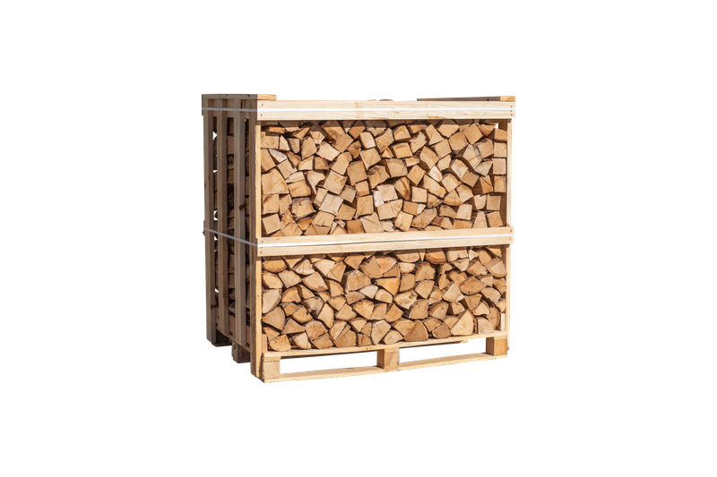 Brennholz 1 RM Buche auf Palette - 25 cm - ofenfertig