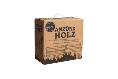 Anzündholz Karton (ca. 12 kg)
