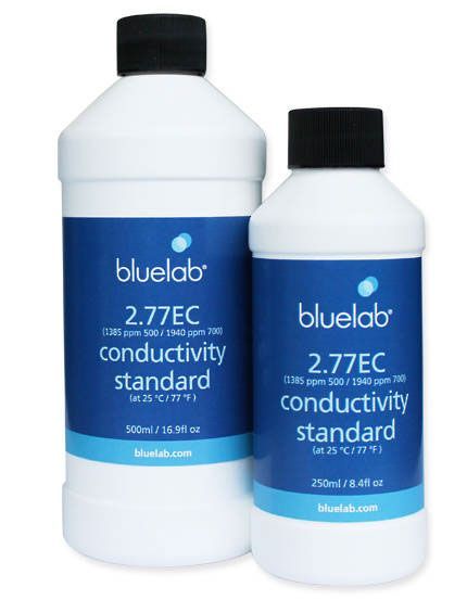 Solucion estandar de conductividad ec2.77 en 250 ml (1 u) bluelab