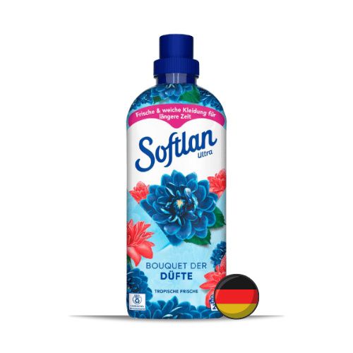 Softlan Ultra Płyn do Płukania Tropikalna Świeżość 31 prań (Niemcy)