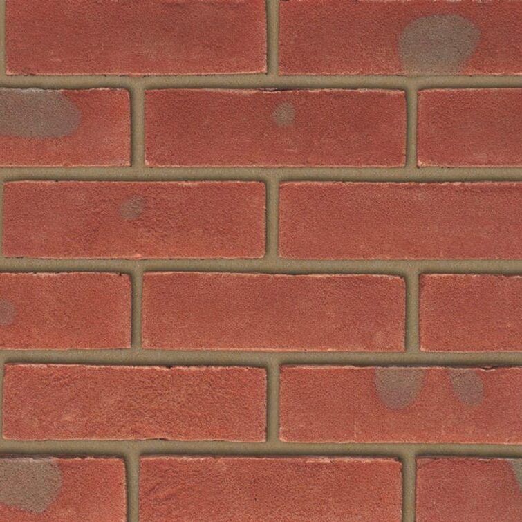 12 or 24 Packs of Ibstock Leicester Multi Red Stock Facing Bricks