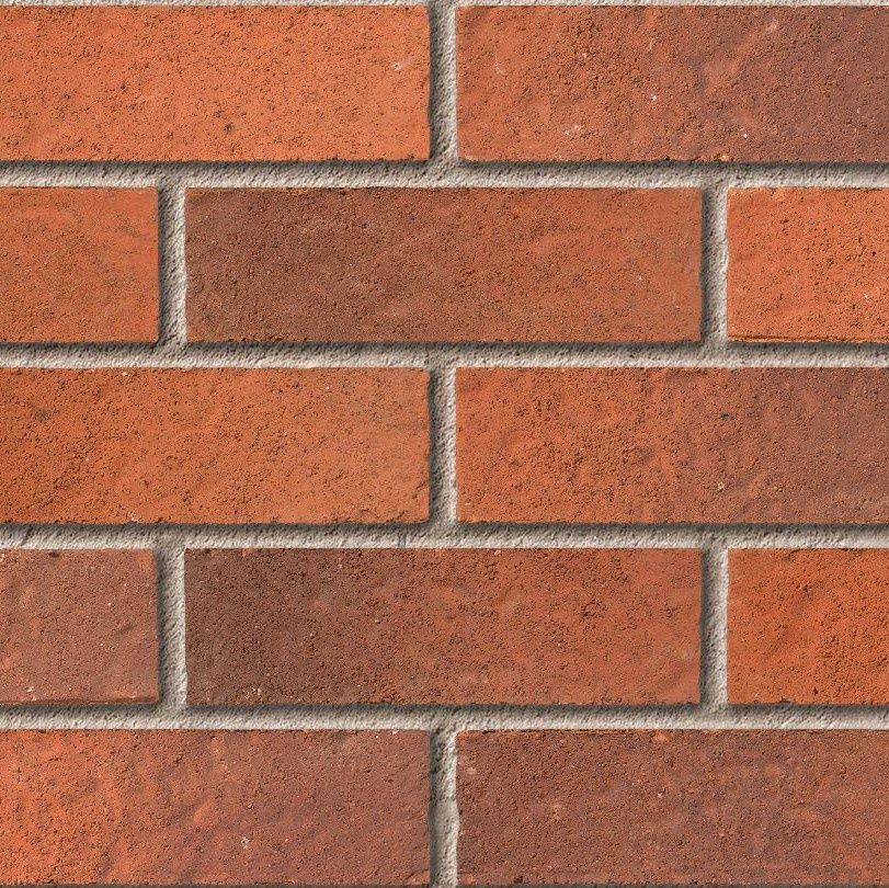 12 or 24 Packs Ibstock Mercia Orange Multi Wirecut Facing Bricks