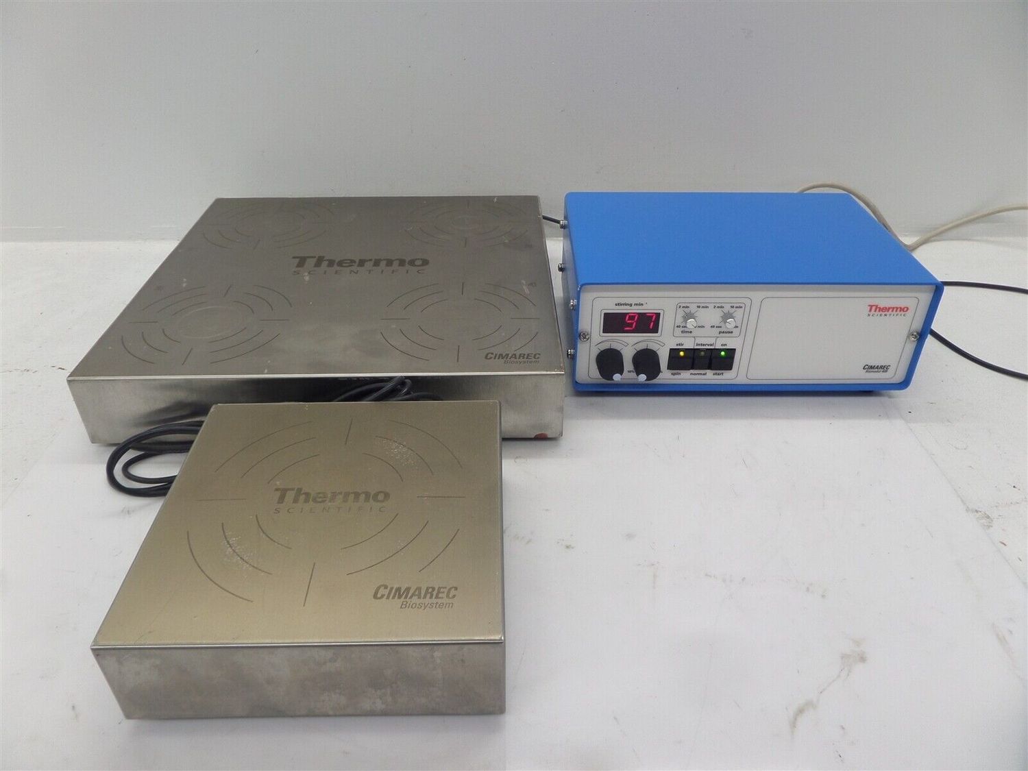 Thermo Cimarec Biomodul 40B Magnetic Stirrer w/ Thermo Cimarec 50134955 Stirrer