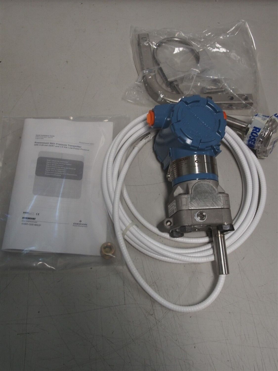 Emerson Rosemount 3051 Smart Hart Pressure Transmitter 3051CG4A22A1AB4E5S1