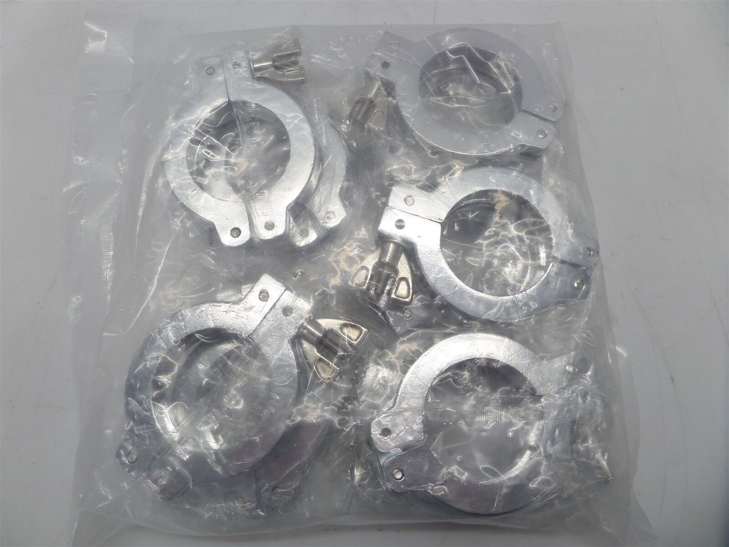 Bag Of 10 KF-40 Aluminum Vacuum Clamps