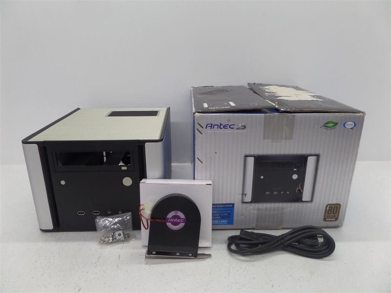 Antec NSK1380 MicroATX Cube Computer Case W/ 350W Power Supply