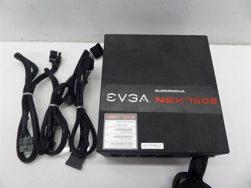 EVGA Supernova NEX750B 750W 80 Plus Bronze Power Supply 110-B1-0750
