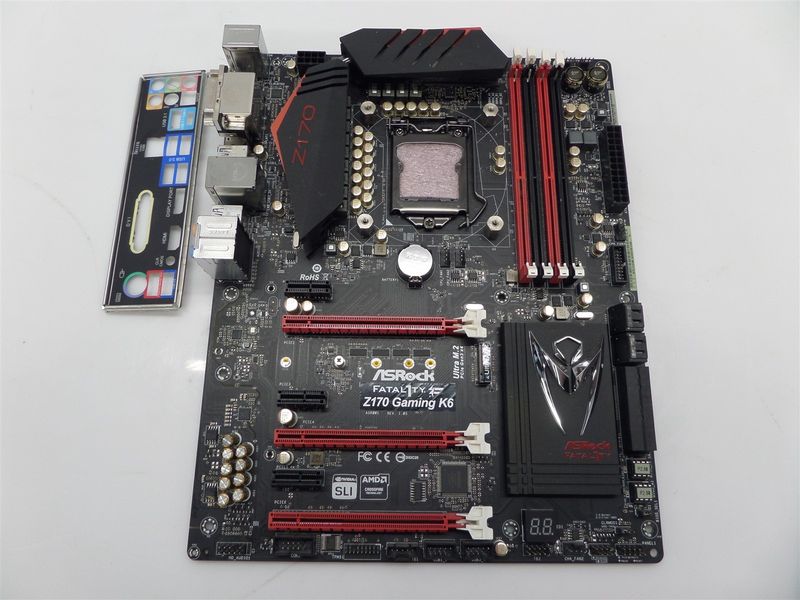 ASRock Fatal1ty Z170 Gaming K6 Motherboard w/ I/O Shield