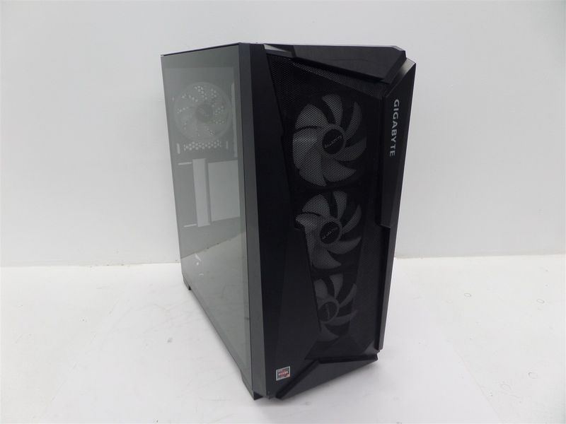 Gigabyte C301 GLASS Computer Case Chassis 28300-GC301B-1CKR