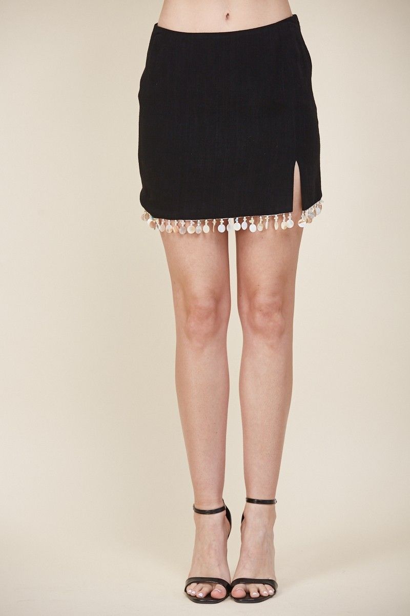 Eleanor Shell Embellished Skirt