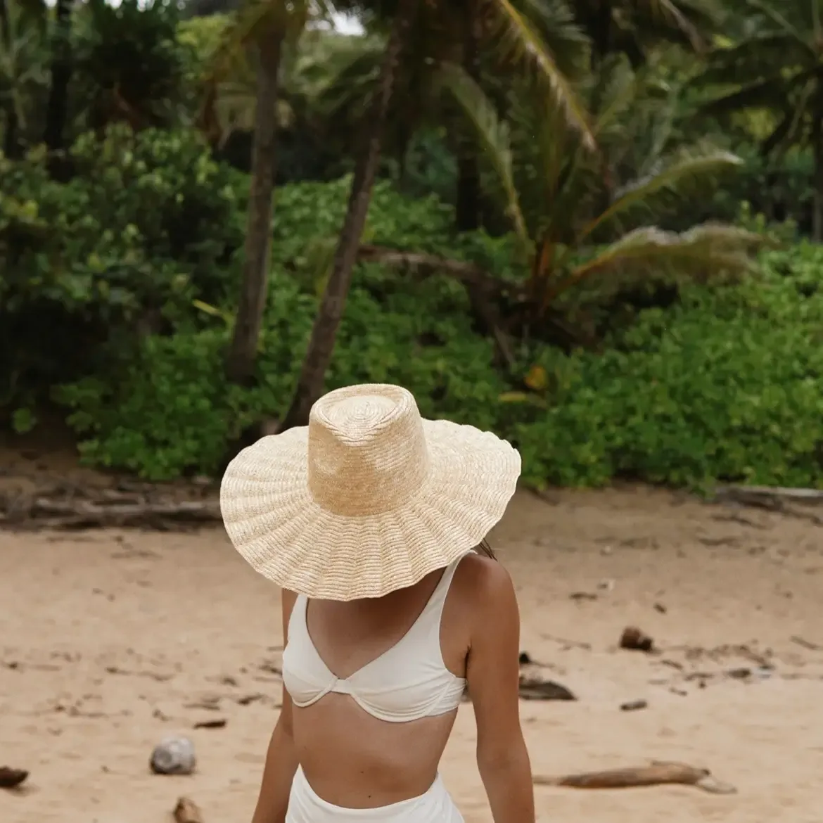 Nalu Wide Brim Straw Hat