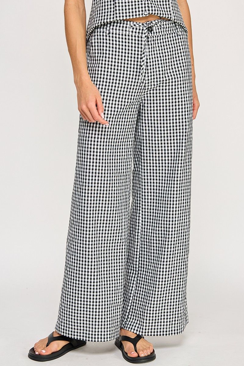 Audrey Gingham Pants