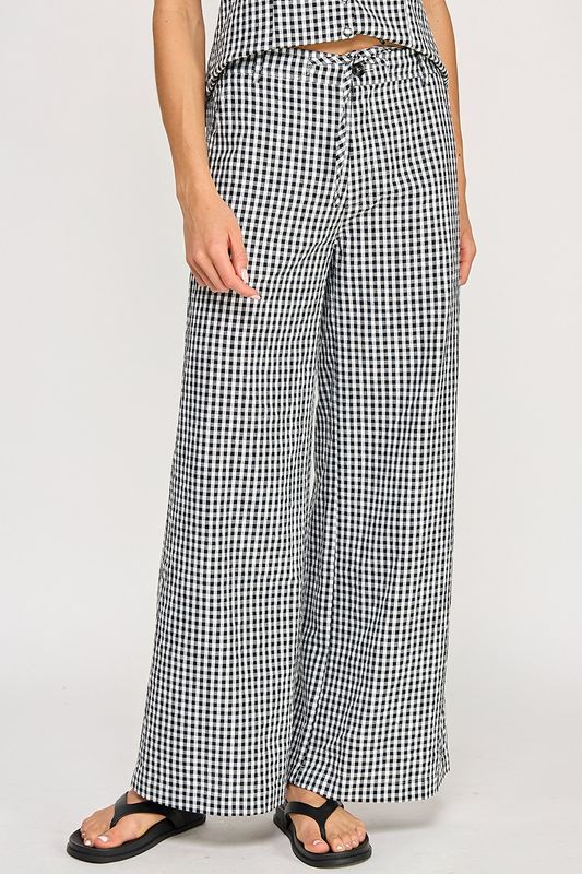 Audrey Gingham Pants