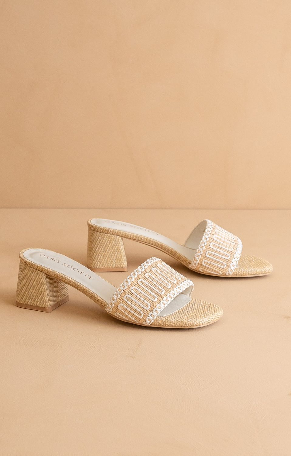 Francesca Jute Mule Slide