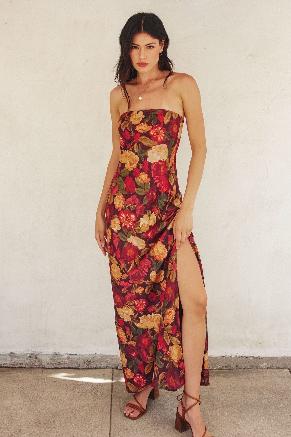 Cora Strapless Dress