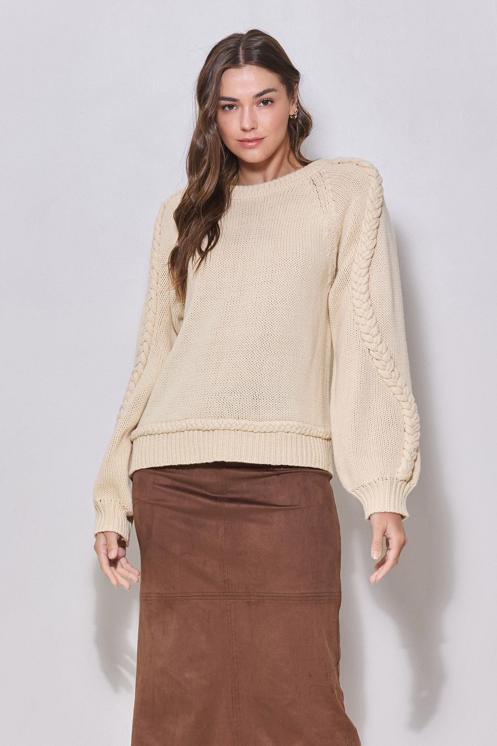 Juniper Braided Sweater