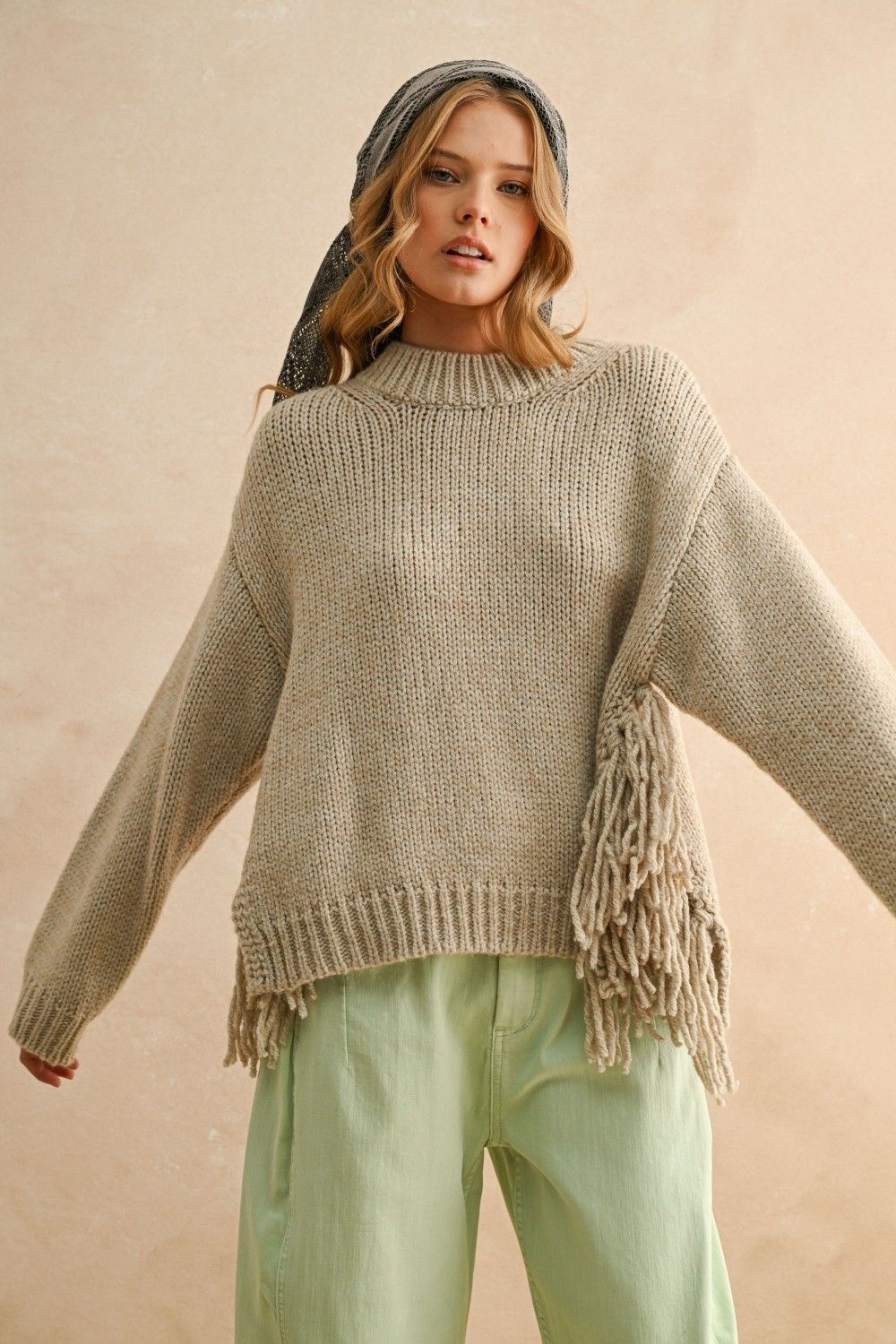 Ashley Fringe Sweater