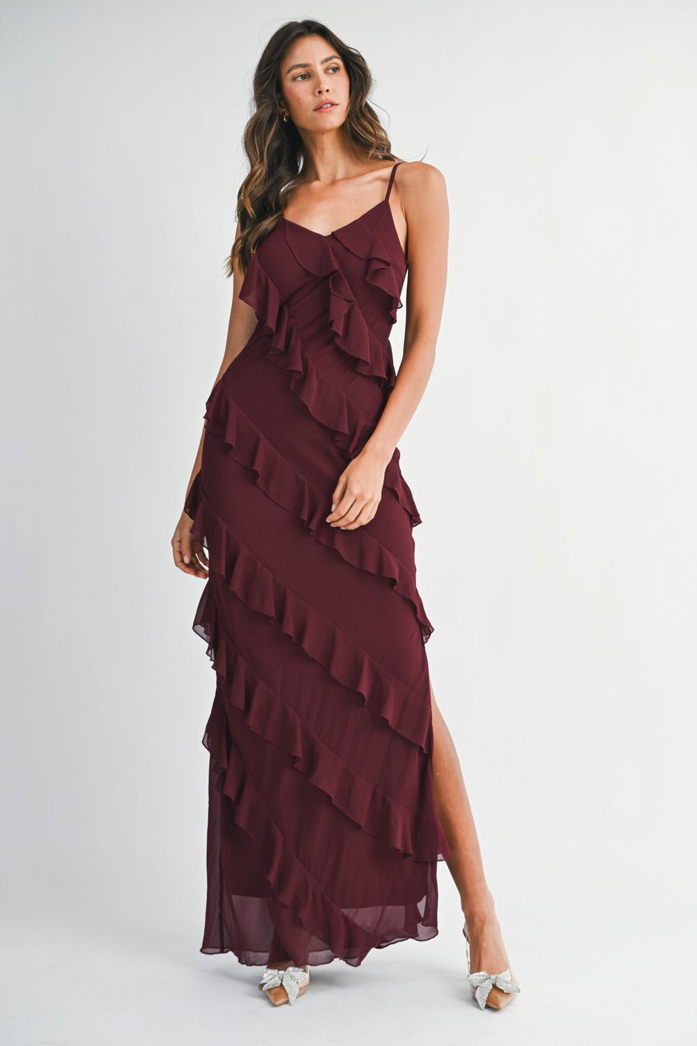 Esther Ruffle Dress