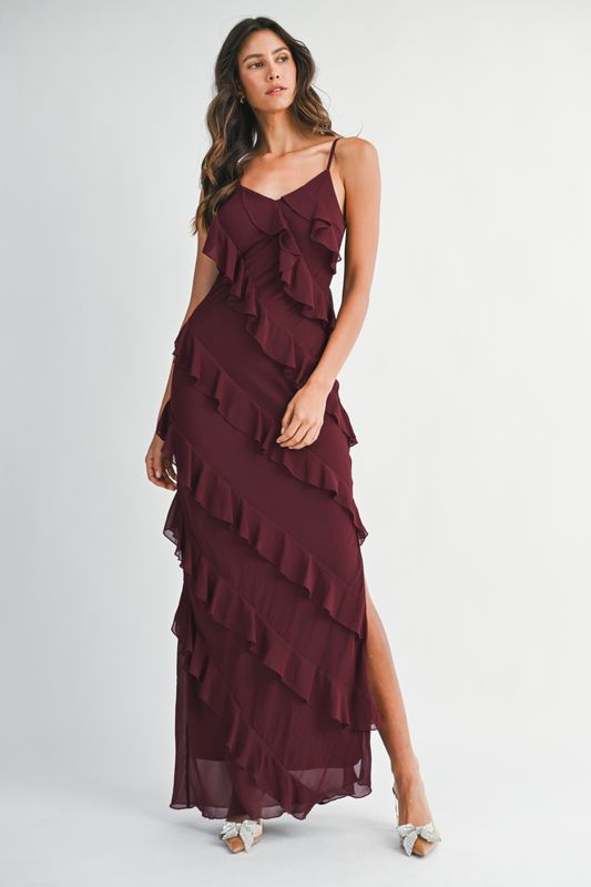 Esther Ruffle Dress