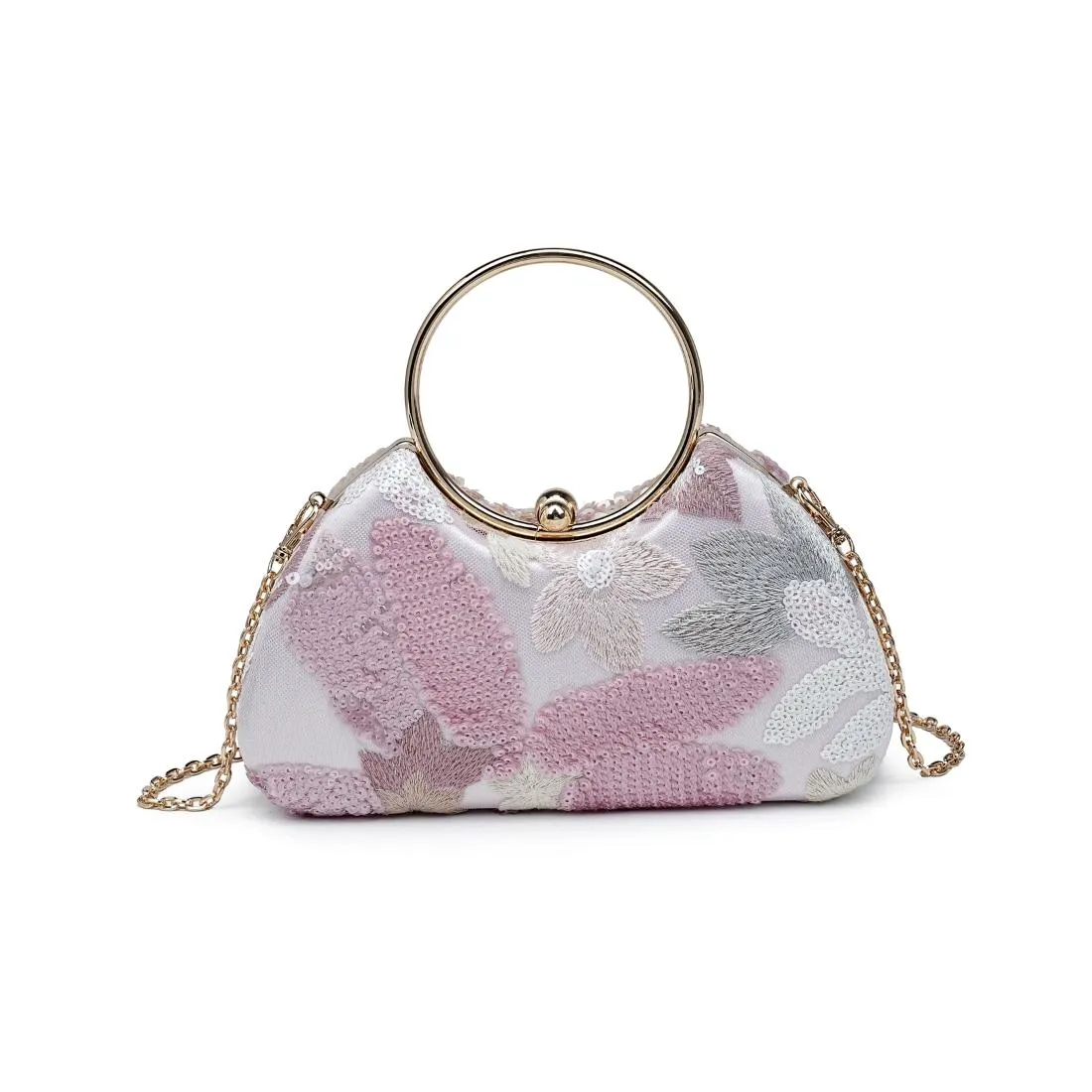 Phoebe Evening Bag, Color: Pink Multi