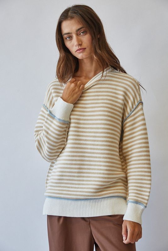 Magnolia Stripe Sweater