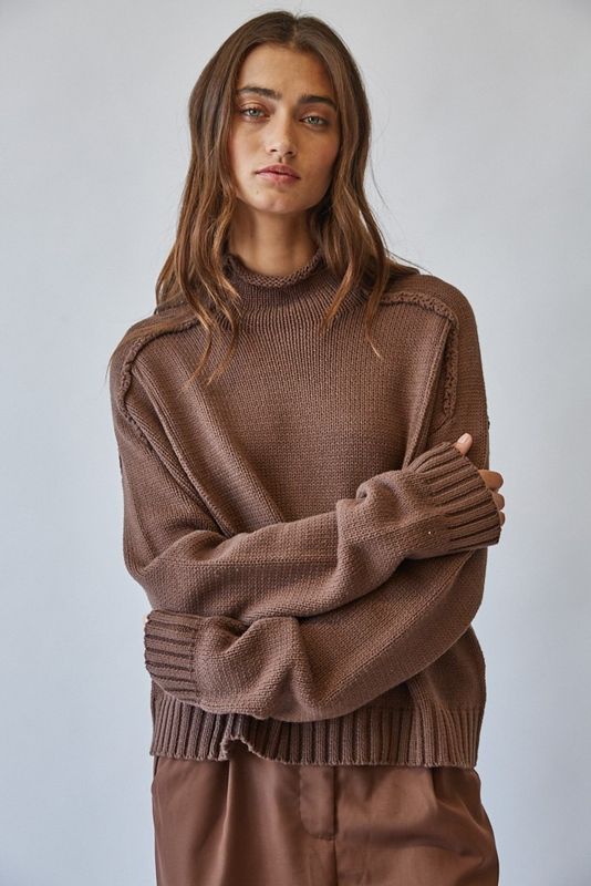 Wrenley Seamed Sweater