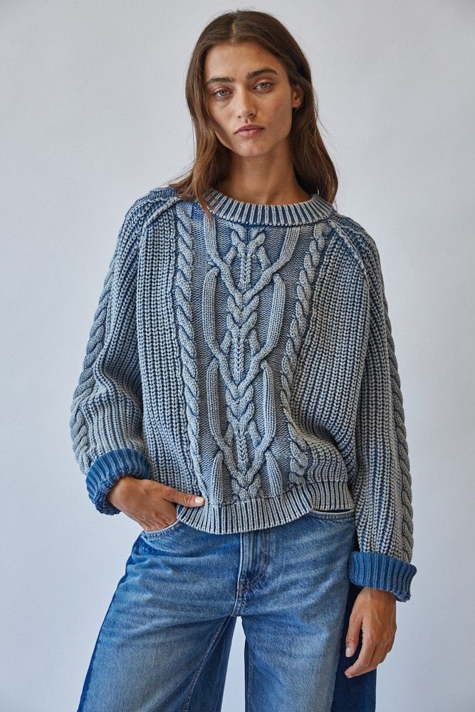 Kehlani Cable Sweater