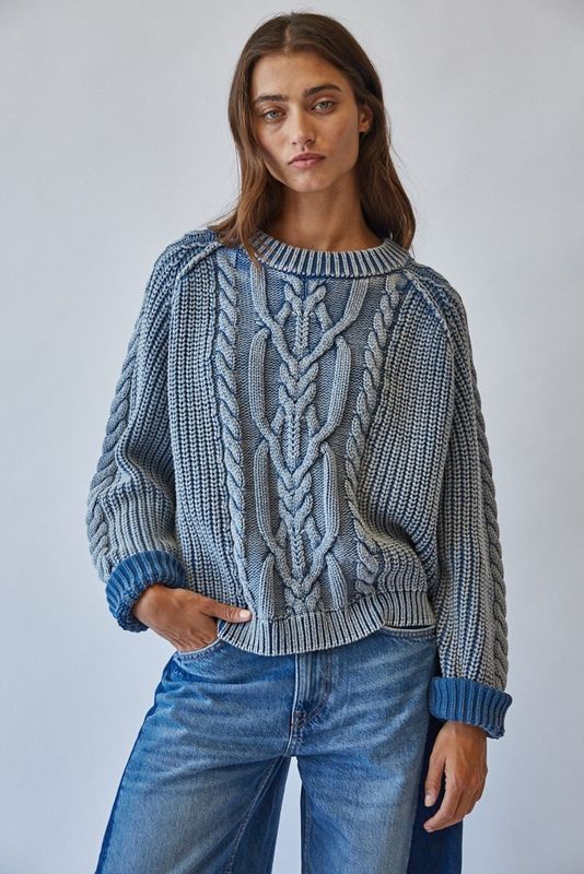 Kehlani Cable Sweater