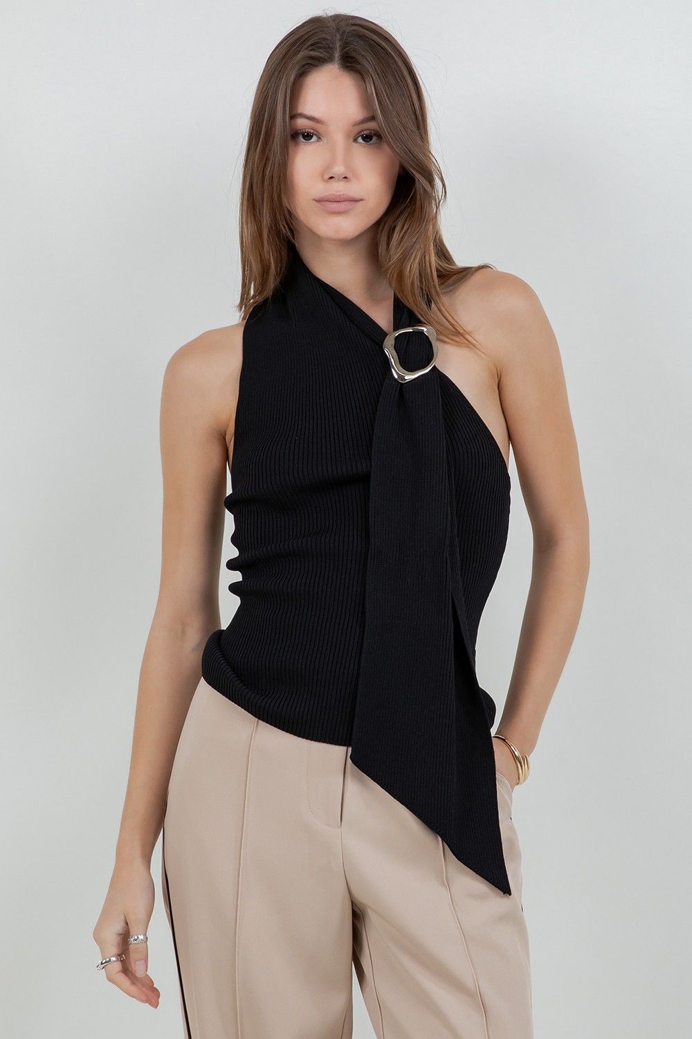 Genevieve Scarf Top