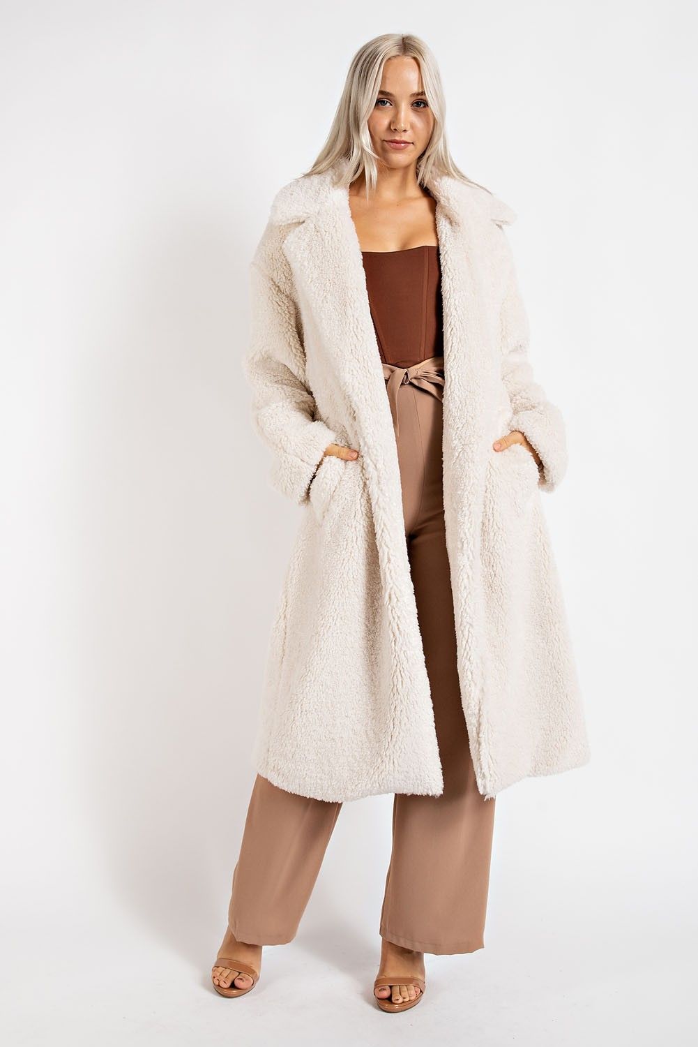 Evangeline Faux Fur Coat