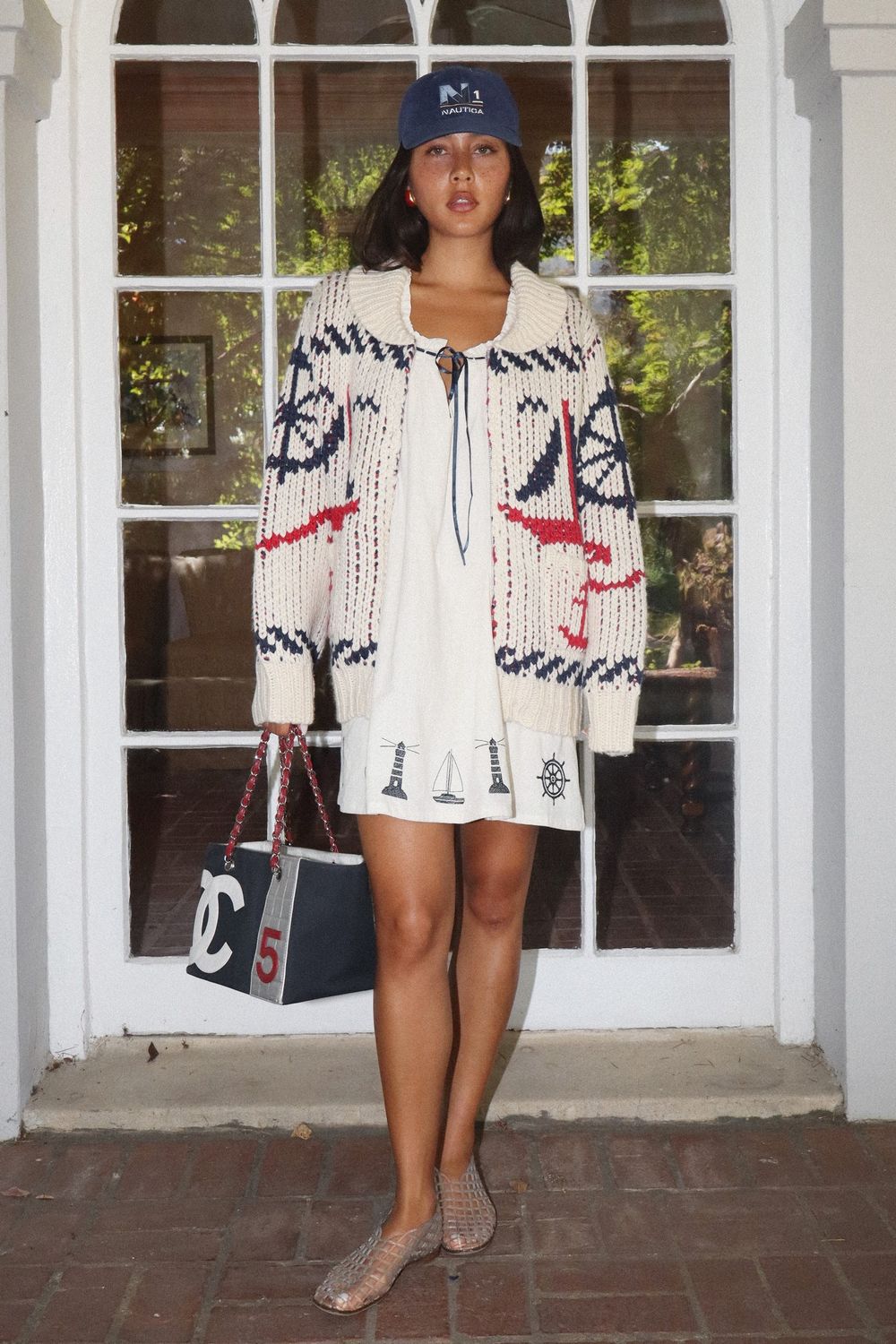 Alani Nautical Cardigan