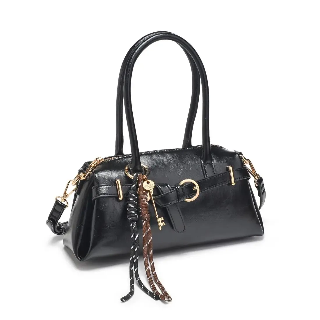 Vienna Crossbody Bag, Color: Black