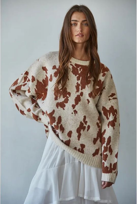 Bailey Cowhide Sweater