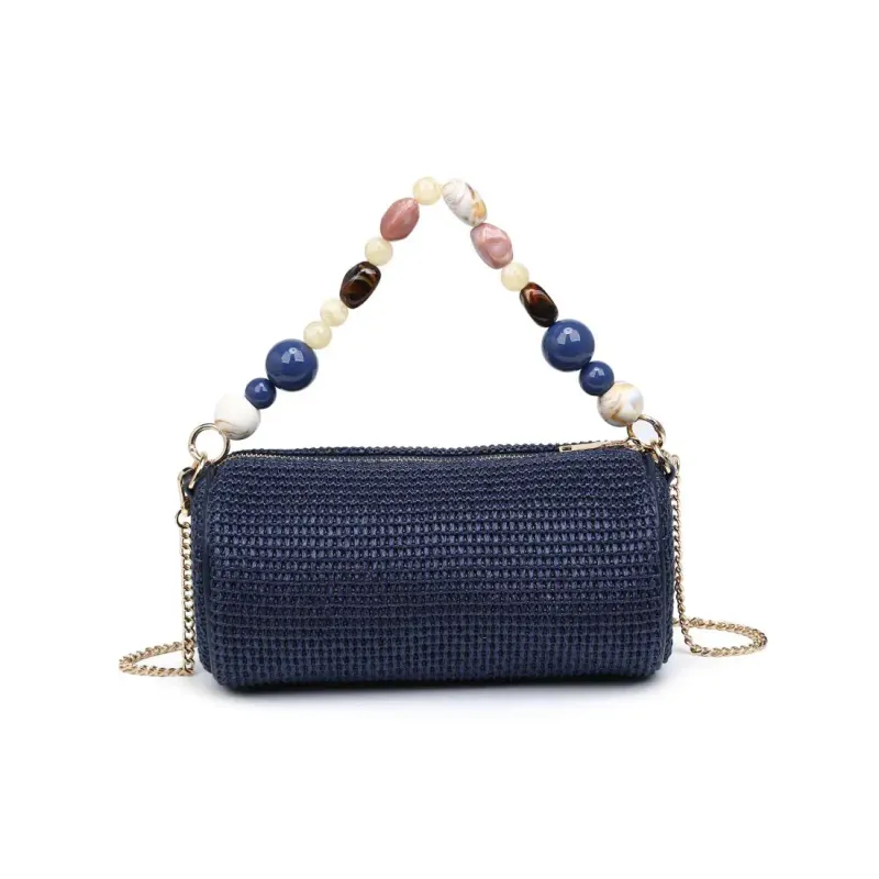 Rachel Straw Clutch