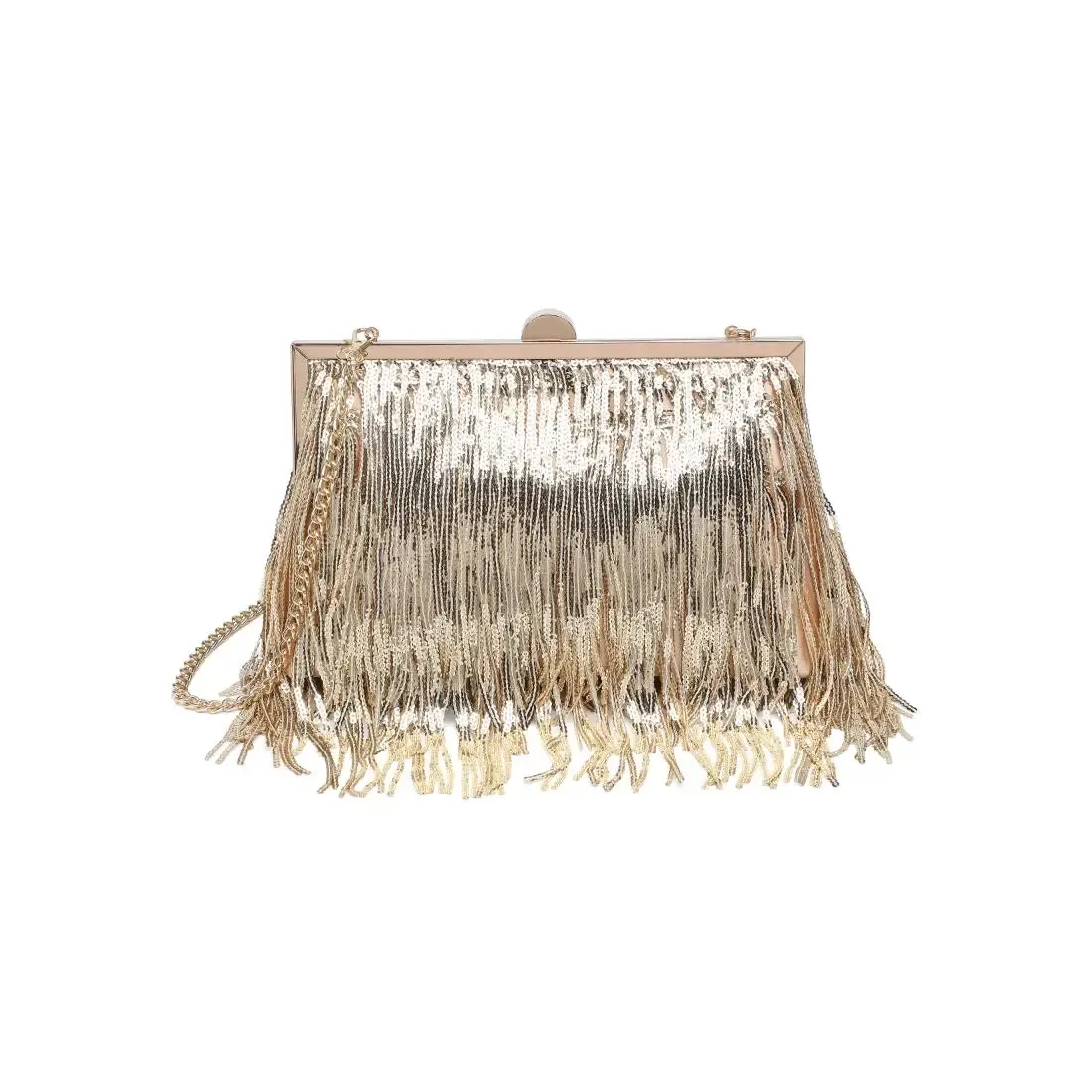 Celestia Evening Bag, Color: Gold