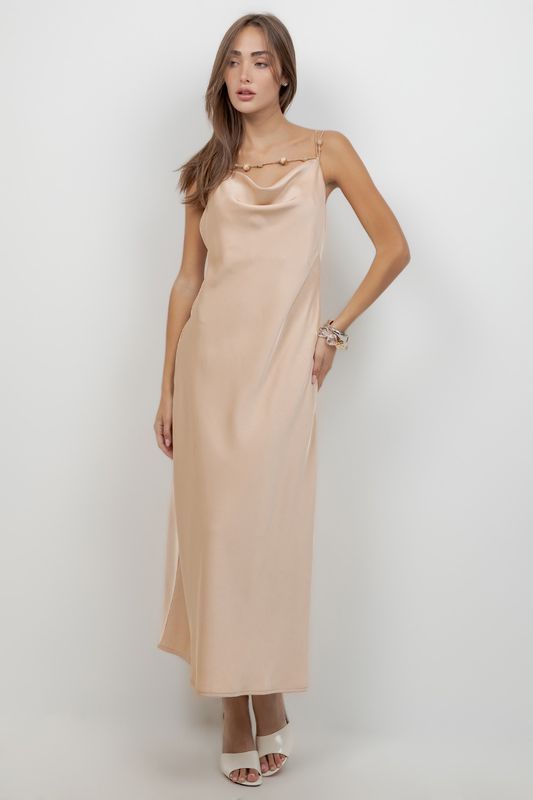 Kayla Bead Slip Dress