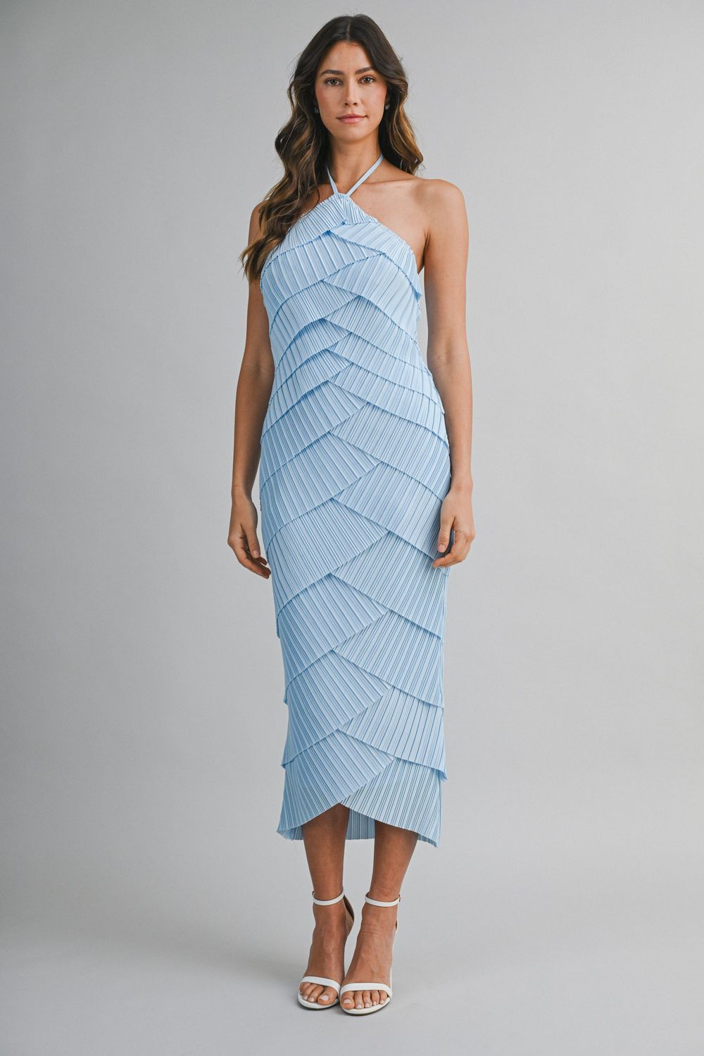 Nayeli Pleated Dress