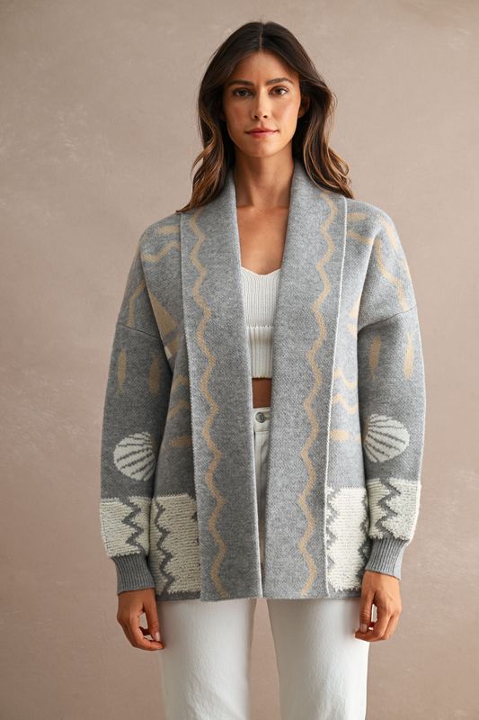 Mira Nautical Cardigan