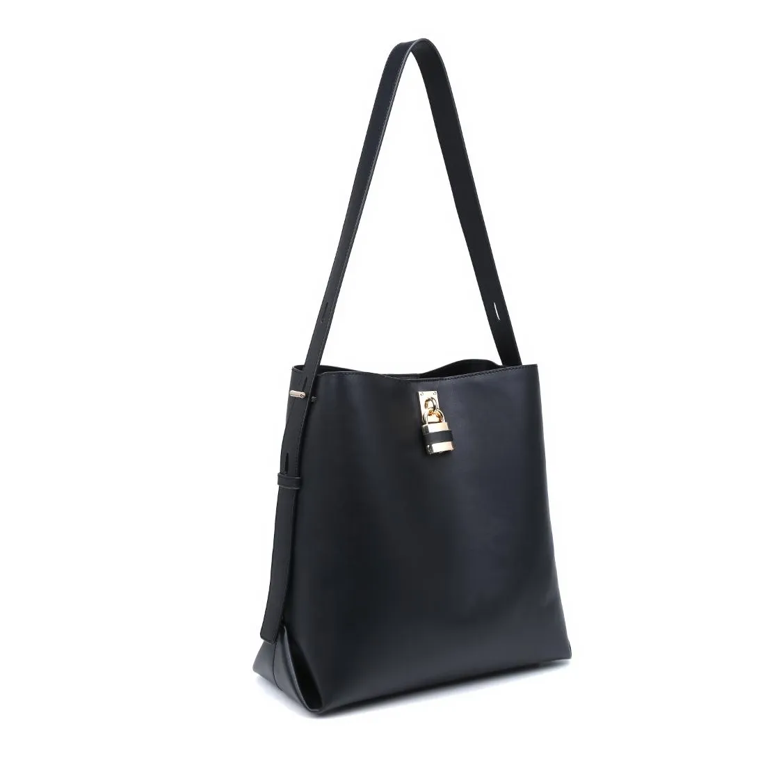 Caroline Hobo Bag, Color: Black