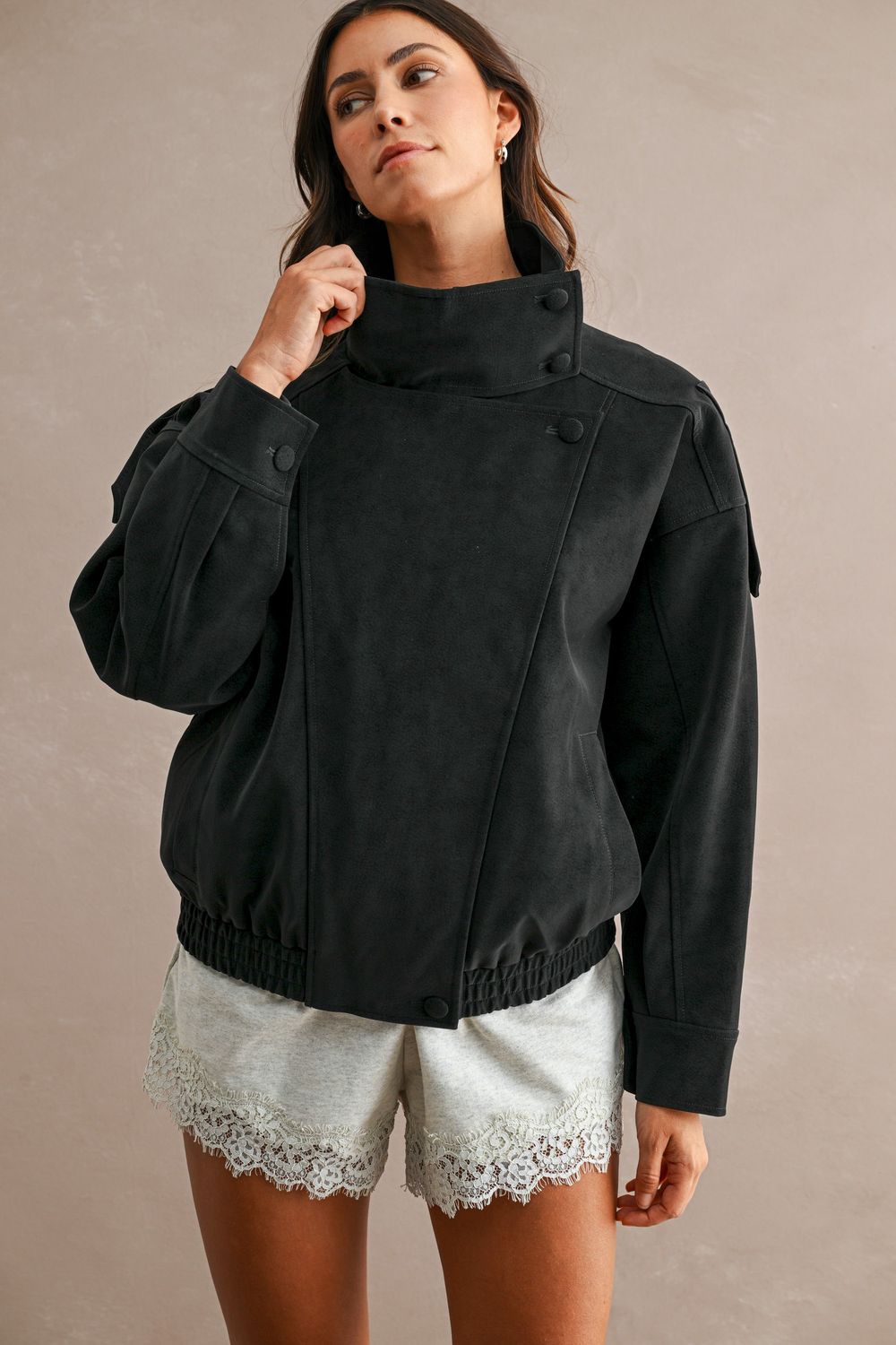 Sylvia Suede Jacket