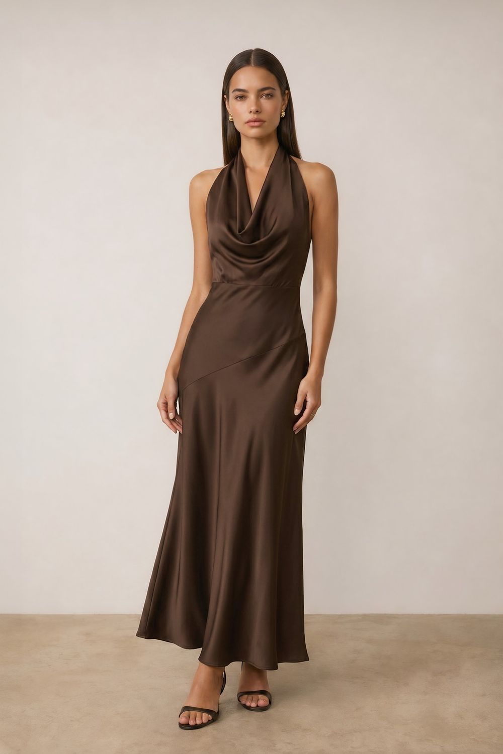 Hope Dress, Color: Espresso, Size: Small