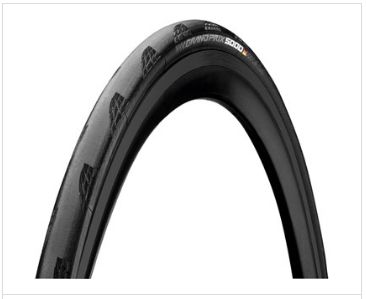 Continental Grand Prix 5000 Tire - 700, Clincher, Folding, Black, BlackChili, Vectran Breaker, LazerGrip, ACT