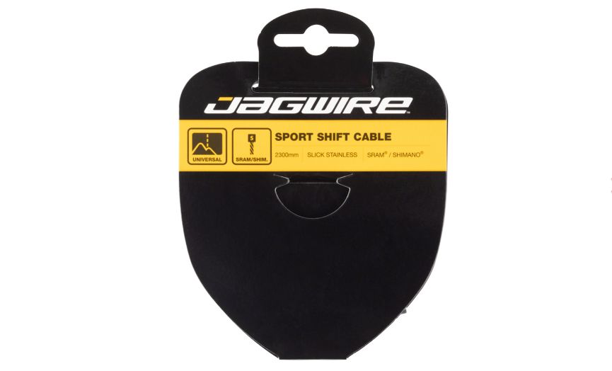 Jagwire Sport Shift Cable - 1.1 x 2300mm, Slick Stainless Steel, For SRAM/Shimano