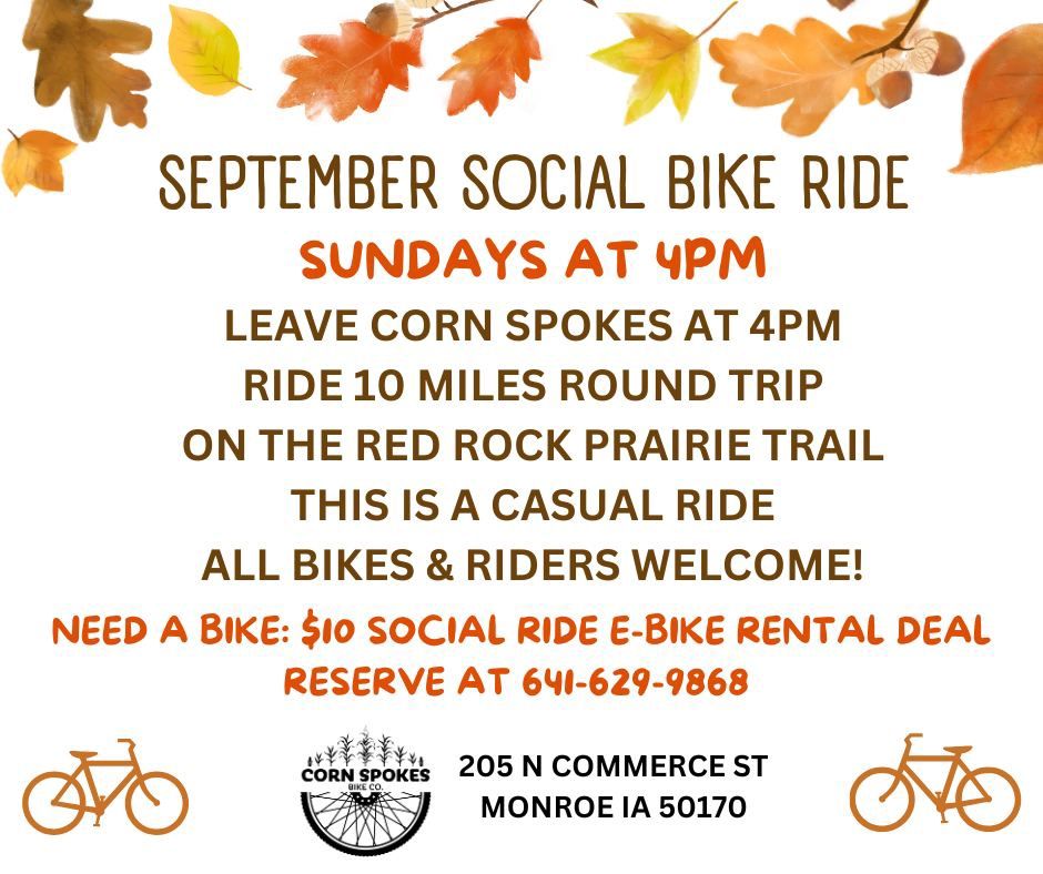 Social Ride E-Bike Rental
