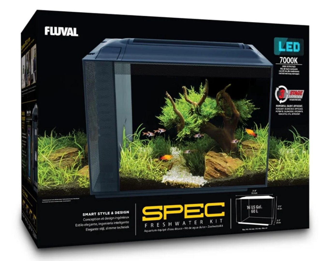 Fluval Spec 16 g Aquarium